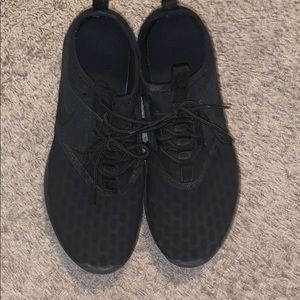 Nike Juvenates (all black sneakers)